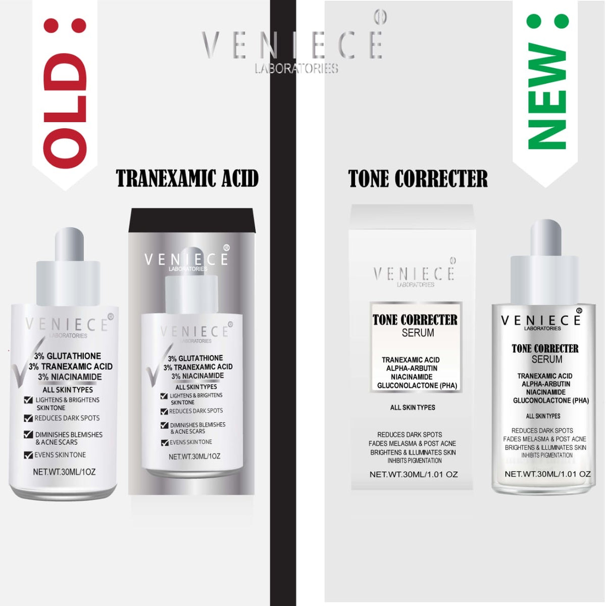 Melatone Serum Tone Correcter