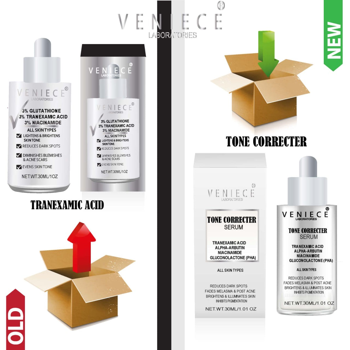 Melatone Serum Tone Correcter