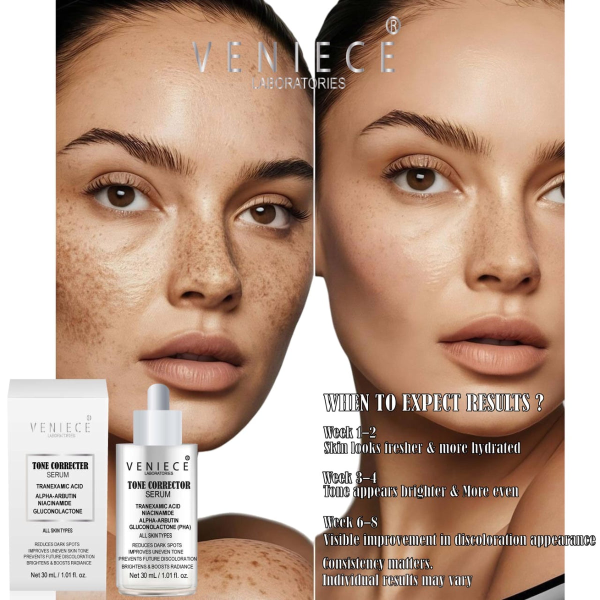 Melatone Serum Tone Correcter